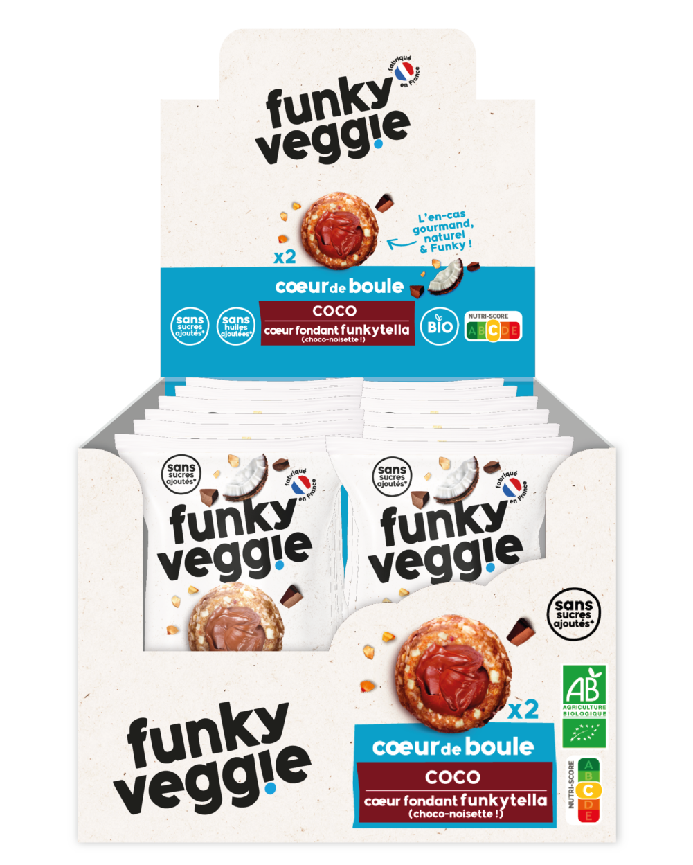 Funky Veggie - Produit - COCO FUNKYTELLA LOVER